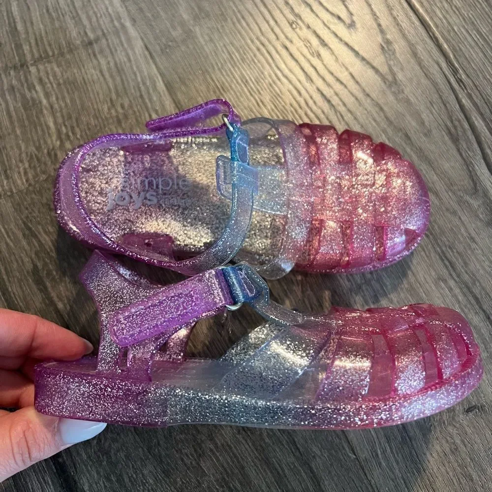Simple Joys by Carter's Toddlers' Kimmie Nora Jelly Sandal Size 9
